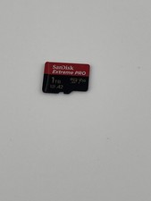 SanDisk Extreme PRO 1TB microSDXC UHS-I Memory Card Excellent