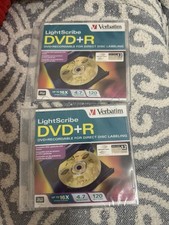 2 Pack Verbatim Light Scribe DVD+R Blank Medi...