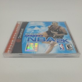 Sega Sports NBA 2K Sega All Stars Allen Iverson Sega Dreamcast 