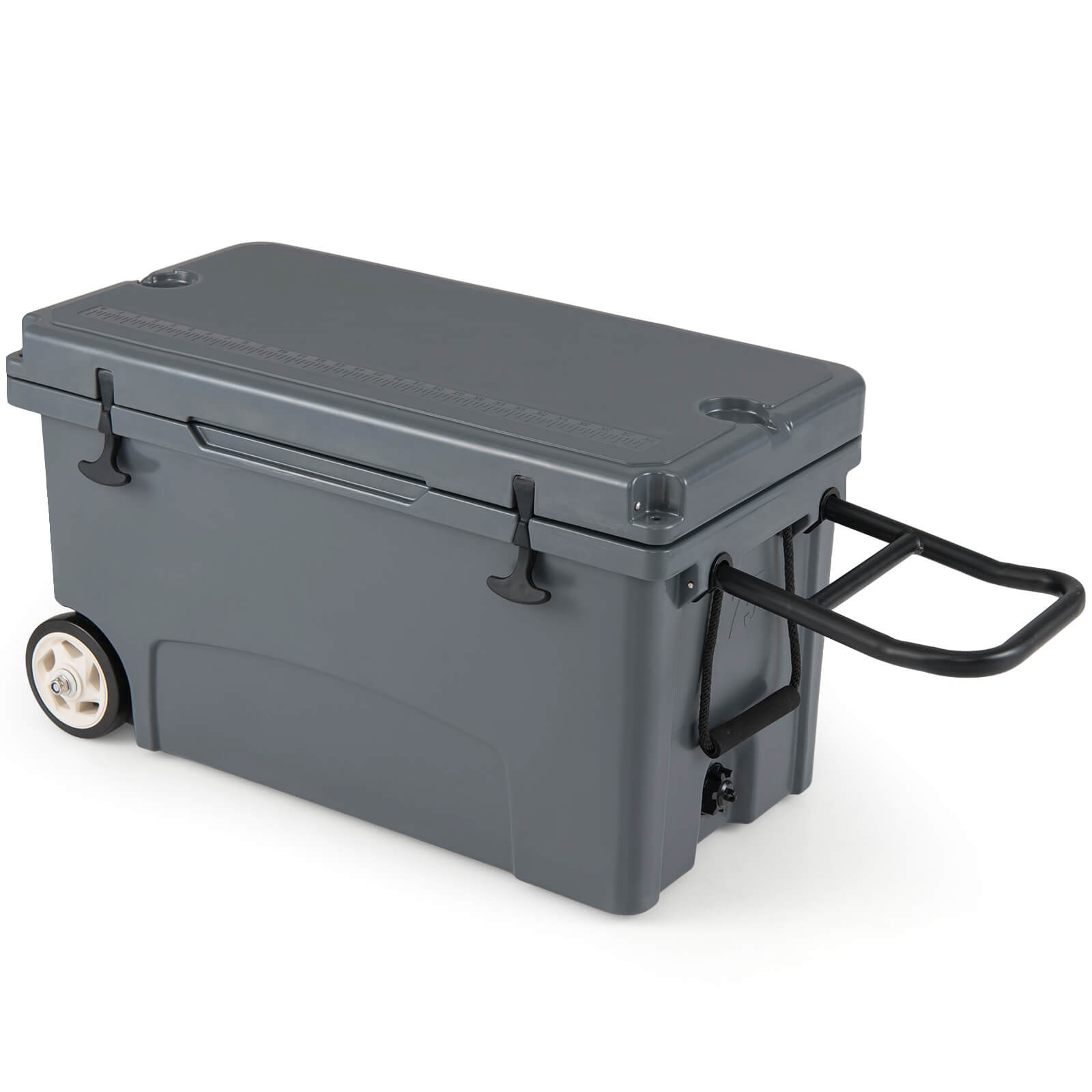 , Insulated Rolling Cooler W/6-day Ice Retention