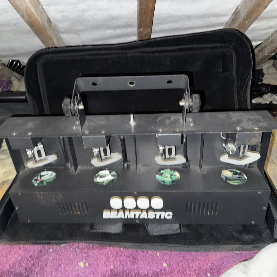 Equinox Beamtastic EQLED56 4-Scanner DJ Disco Light + Denon DJ Carry Case – DMX - Image 3 of 4