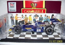 #66  MARK DONOHUE SUNOCO  1972 INDY 500 WINNER WITH L&M DECALS 1/18 CAROUSEL 1