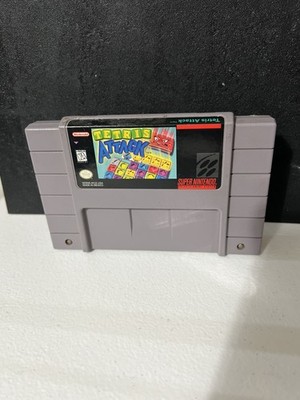 Tetris Attack SNES SUPER NINTENDO TESTED AND WORKS