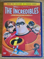 THE INCREDIBLES 2 DISC COLLECTOR'S EDITION FROM DISNEY AND PIXAR ON DVD