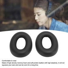 Ear Pads Soft Protein Leather Sponge Noise Isolation Ear Cushions For Bowers Wil