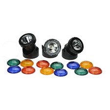  Pond and Landscape LED Lights, 3-Piece Set, Height : 5.91 Width : 8.7 Depth : 