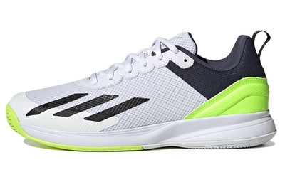 adidas Courtflash Speed Low White Black Lucid Lemon - IG9539