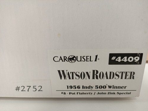 1/18 Carousel Watson Roadster Indy 500 Winner 1956 #8 Flaherty/John Zink Special - Picture 9 of 9