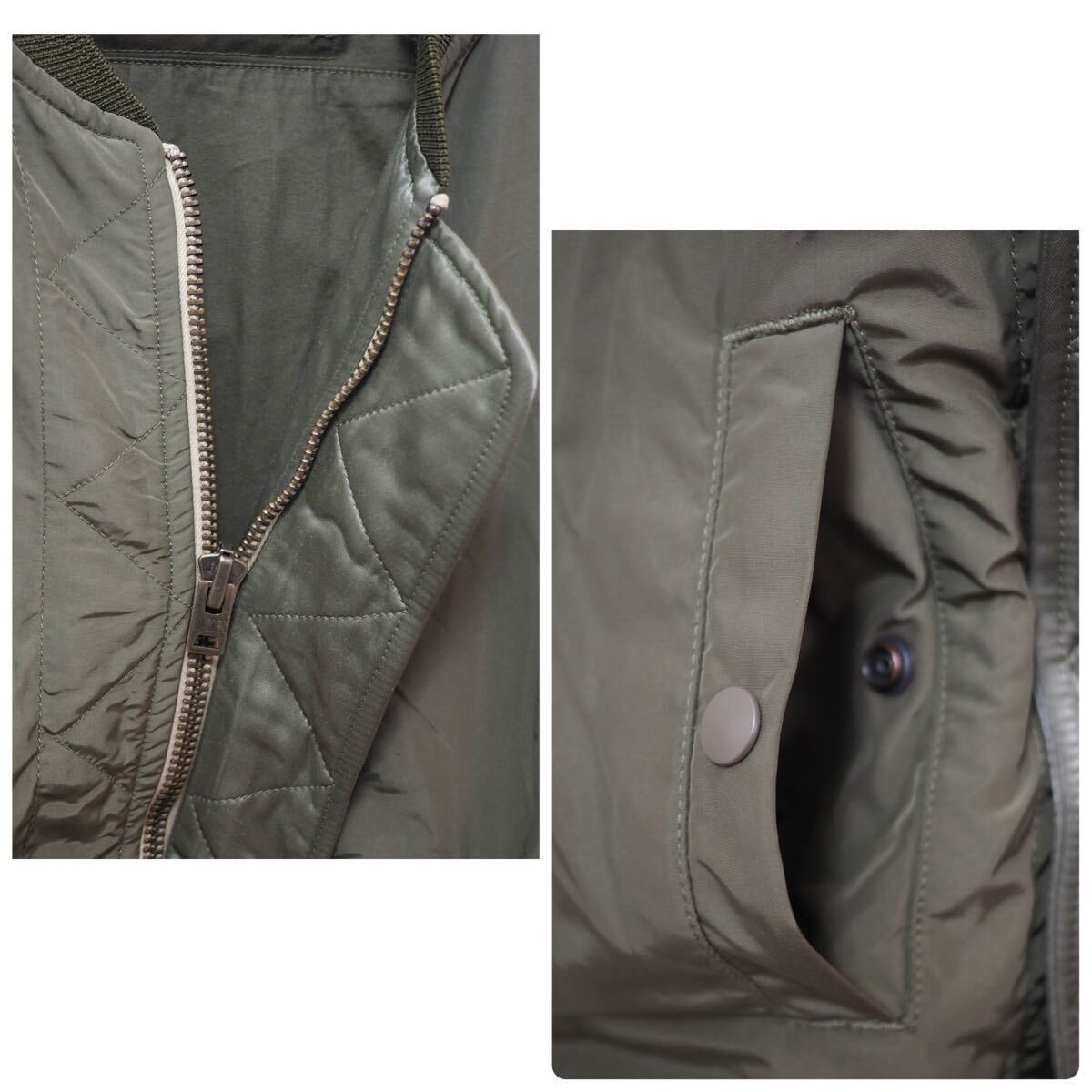 NIGEL CABOURN 22AW MA-1 Modified JKT-50 Nigel Cabourn Flight NIGEL CABOURN 22AW MA-1 Modified JKT-50 Nigel Cabourn Flight