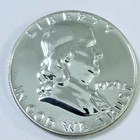 1959 PROOF Silver Franklin Half Dollar 90% SILVER MINT STATE DETAILS #7541
