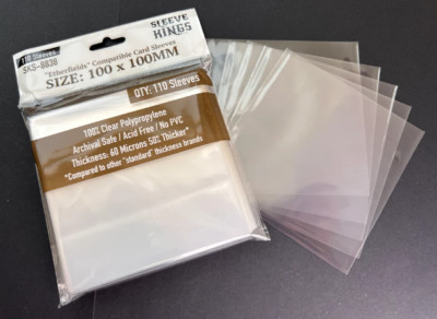 Sleeve Kings: 'Etherfields Compatible' Sleeves 100mm x 100mm (110)