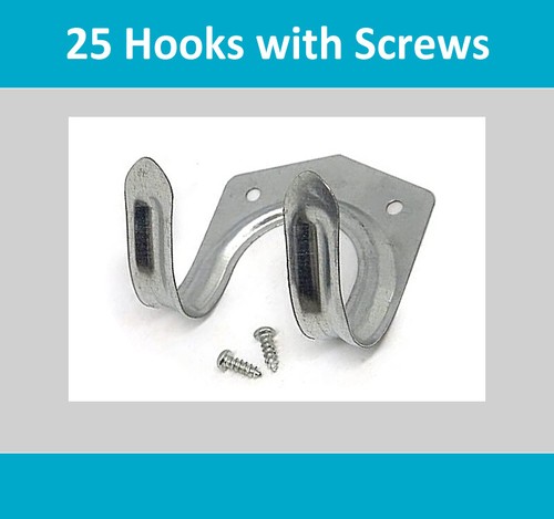 Hooks for Hanging Tools Hang Garage Shed Hanger Brackets Garden Storage Rack Set - Picture 6 of 11