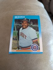 1987 Fleer Update Glossy Bill Madlock #U-69 Detroit Tigers