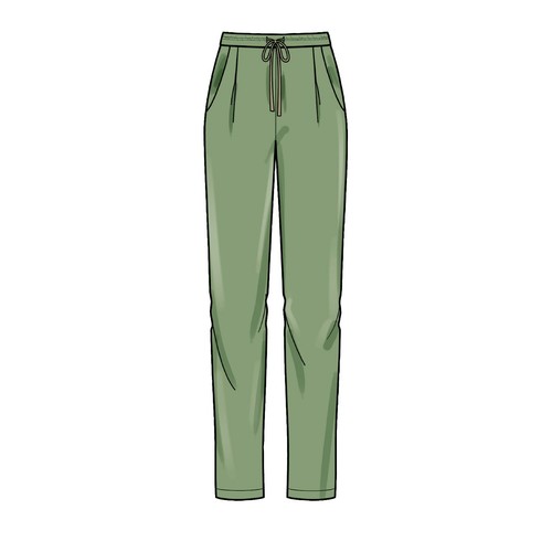 SIMPLICITY 9376 MISSES PULL ON TROUSERS Sewing Pattern Sizes 6-14 & 16-24 - Picture 6 of 9