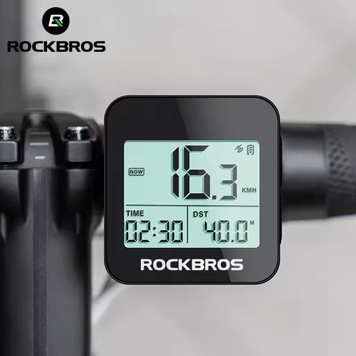 ROCKBROS Bike Computer GPS Speedometer Road Bike MTB Waterproof AutomaticDigital - Picture 15 of 16