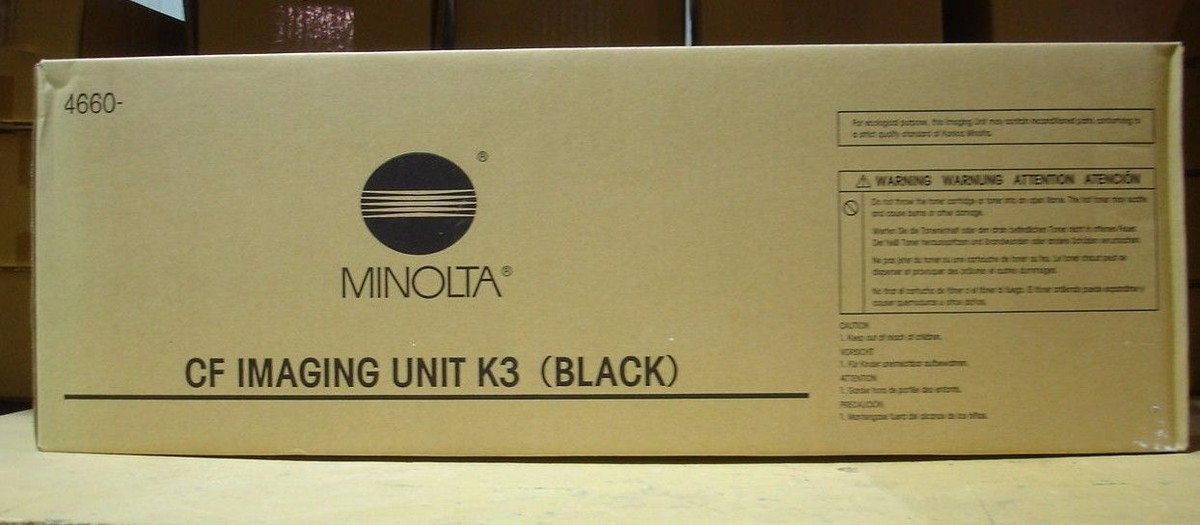 Genuine Konica Minolta 4660-401 Black K3 Imaging Unit | eBay Genuine Konica Minolta 4660-401 Black K3 Imaging Unit | eBay