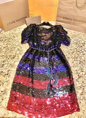 lv sequin dress Juliet Sequin Lace Dress