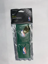 Nike Elite NBA Basketball Wristbands Dri Fit Performance  Green Brands