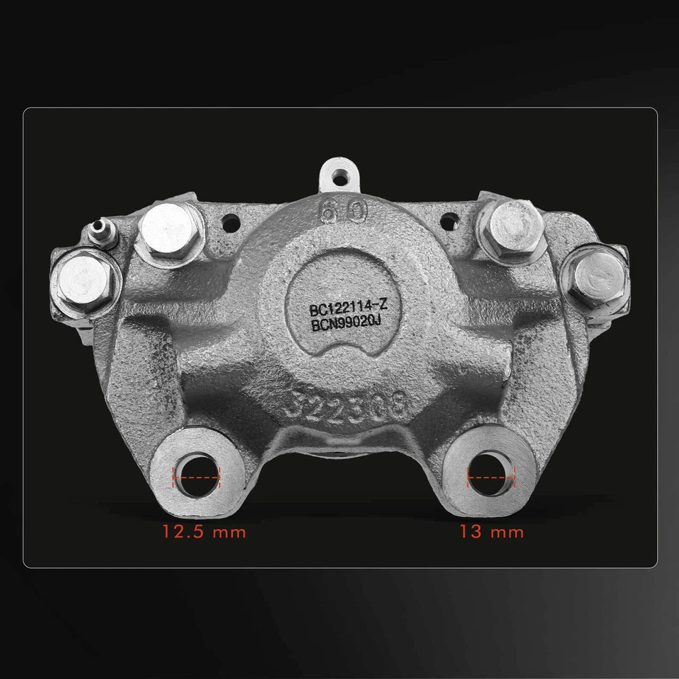 Pinza de freno delantera derecha mercedes-benz 280se 380sel 450sel 500sel 1973-1985 Foto 2 de 4