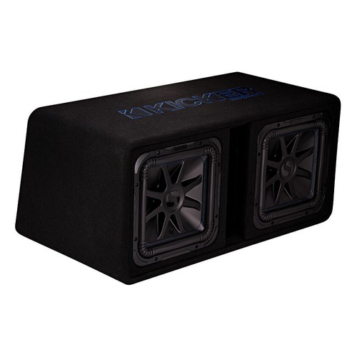 KICKER 44DL7S122 12 inch 3000W Dual Loaded Subwoofer Enclosure