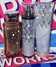 Bath & Body Works Fine Fragrance Mist, Shower Gel & Body Cream Set