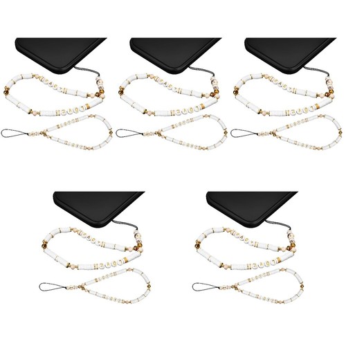 2 Stk Mode Phone-Charm-Riemen Telefon-Lanyard-Armbänder Telefon-Charm-Lanyards - Zdjęcie 11 z 12