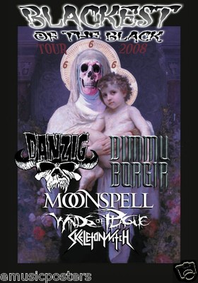DANZIG / DIMMU BORGIR / MOONSPELL