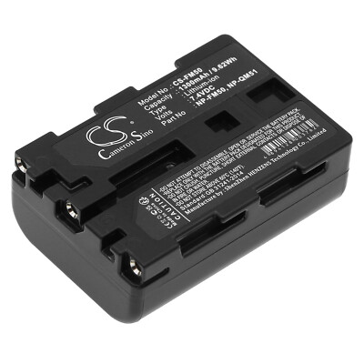 Battery For Sony NP-FM30,NP-FM50,CCD-TR108,CCD-TR208,CCD-TR408,CCD-TR748 1300mAh