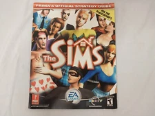 The Sims PlayStation 2 PS2 Strategy Guide 2002 Prima's Official