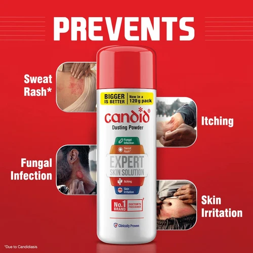 Candid Dusting Powder Expert All Skin Solution Antifungal -60 grams -Free Ship - Picture 4 of 4