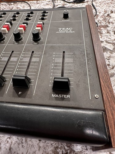 TEAC Model 2 Audio Mixer 6 Channel Analog Mixer - Powers On (As Is) - Picture 12 of 22