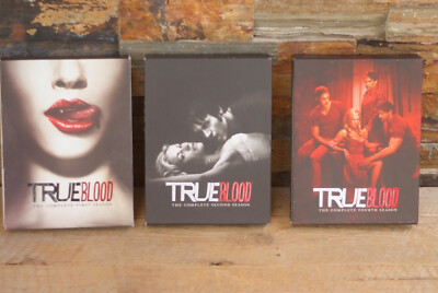 True Blood DVD complete First Second & Fourth Seasons 