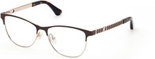 GUESS GU2883 049 Brown Metal Optical Eyeglasses Frame 49-14-140 2883 Petite Fit