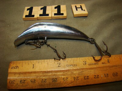 V0111 H UNUSUAL ALL METAL HOLLOW FISHING LURE | eBay