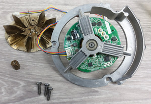 Neff C17MR02N0B/06 Mikrowelle Kombi Backofen Gebläsemotor/Lüfter - 48F527J020