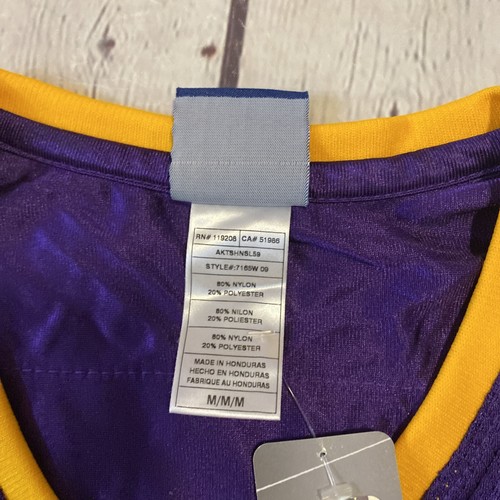 Minnesota Vikings Adrian Peterson #28 Reebok NFL Jersey Womens Sz. M Purple NEW - Picture 12 of 17