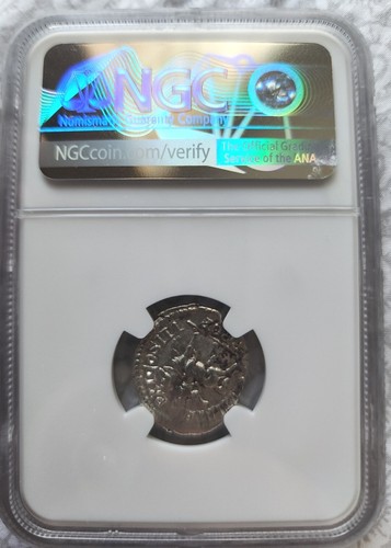 Roman Empire 198-217 AD Denarius Silver NGC Choice VF - Picture 4 of 7