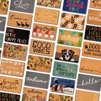 Door Mats Non Slip Floor Entrance Mat Indoor Outdoor Rug Carpet 18 × 30” Funny