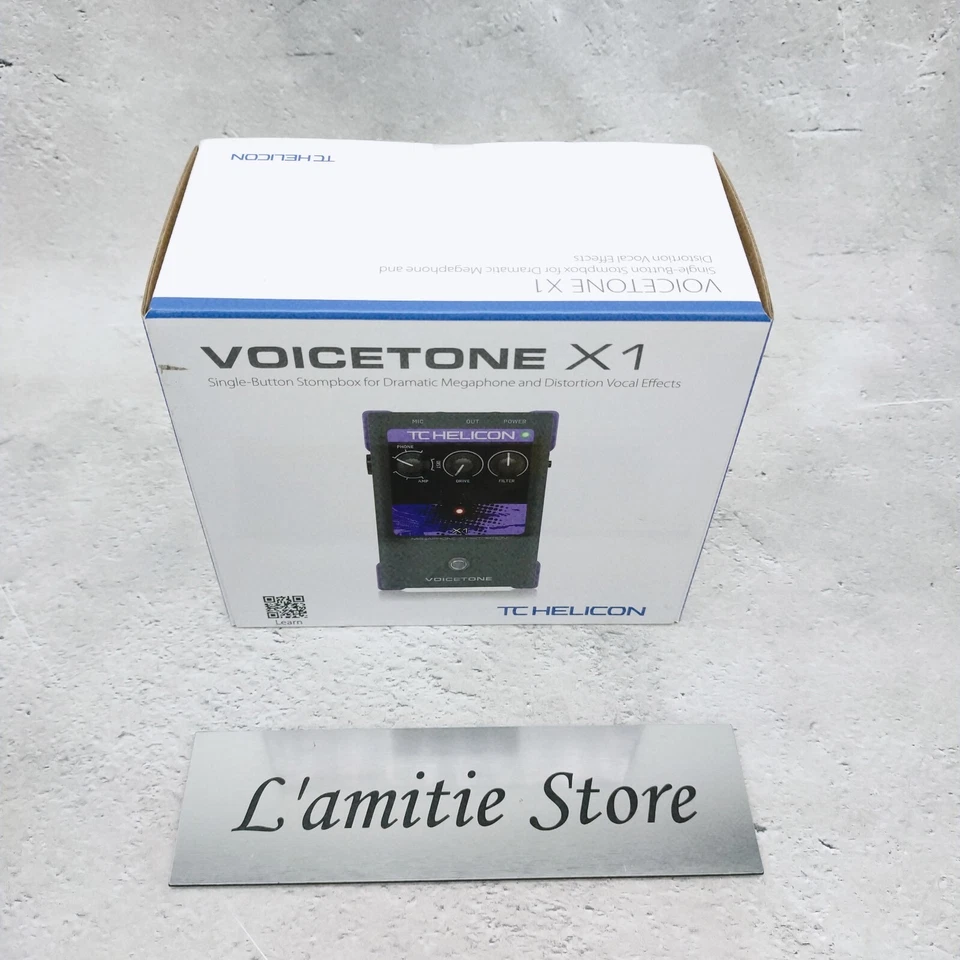 TC HELICON X1 Megaphone Distortion VOICETONE X1 JP Audio Equipment Purple 420g - Image 3 of 4
