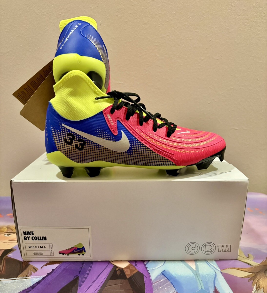 ナイキ ファントム ルナ2 AG-PRO NIKE BY YOU Nike Phantom Luna 2 Academy By You Custom MG High-Top Soccer