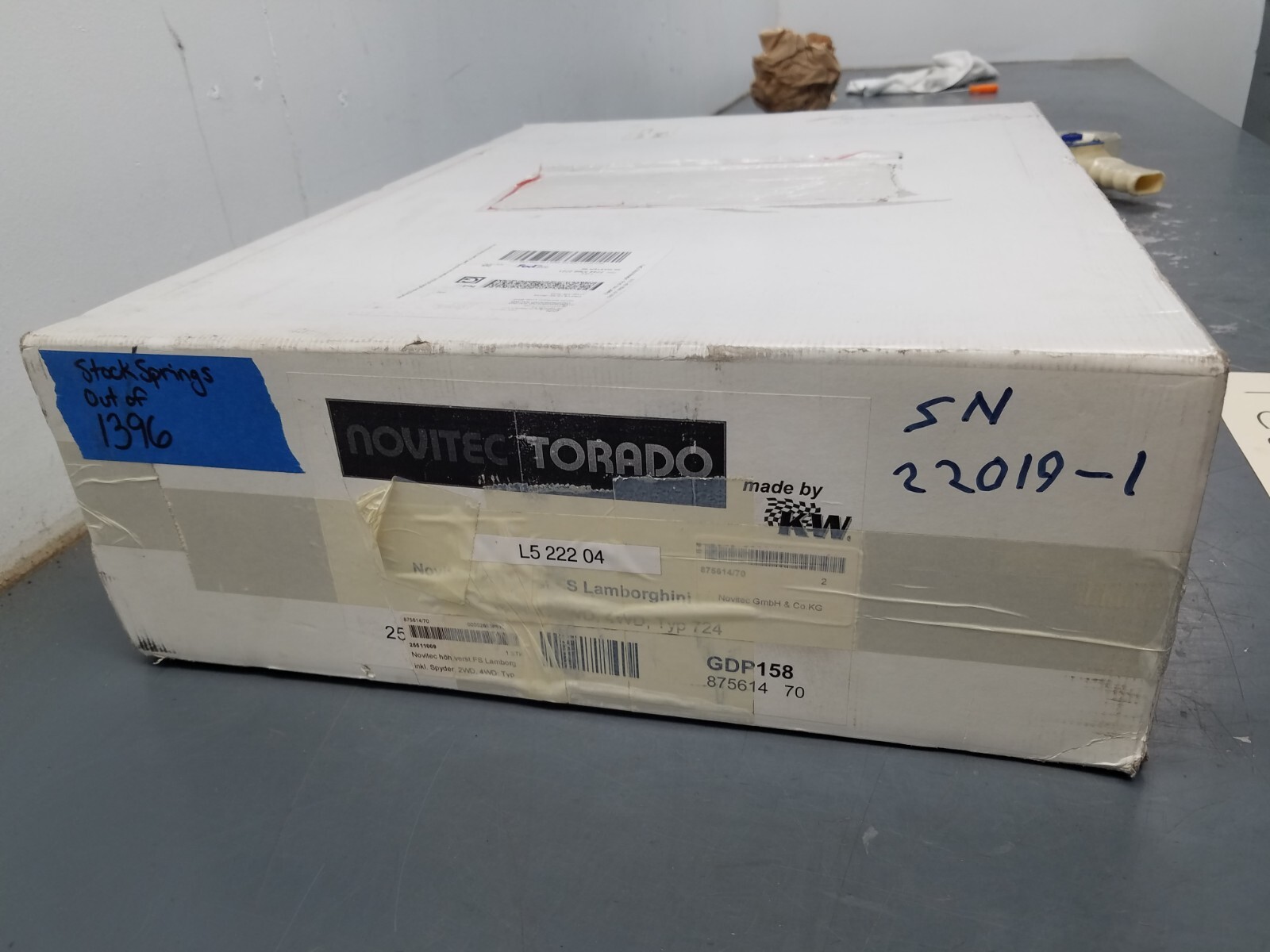 Lamborghini Huracan  OEM Shock Spring Set #7731 B5