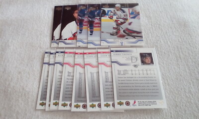 2001-02 Upper Deck Hockey Part. Base Set 100-199. Pick cards that you want/need.