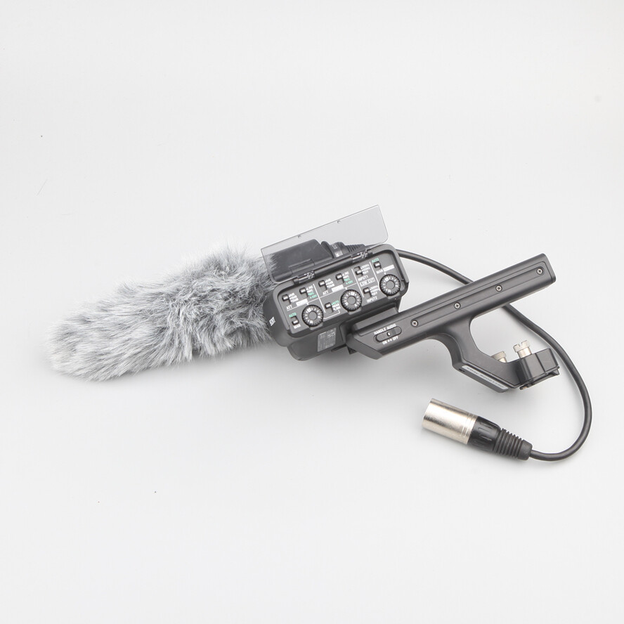 USED SONY XLR-H1 XLR Top Handle with ECM-XM1 for FX3 FX30 USED SONY XLR-H1 XLR Top Handle with ECM-XM1 for FX3 FX30