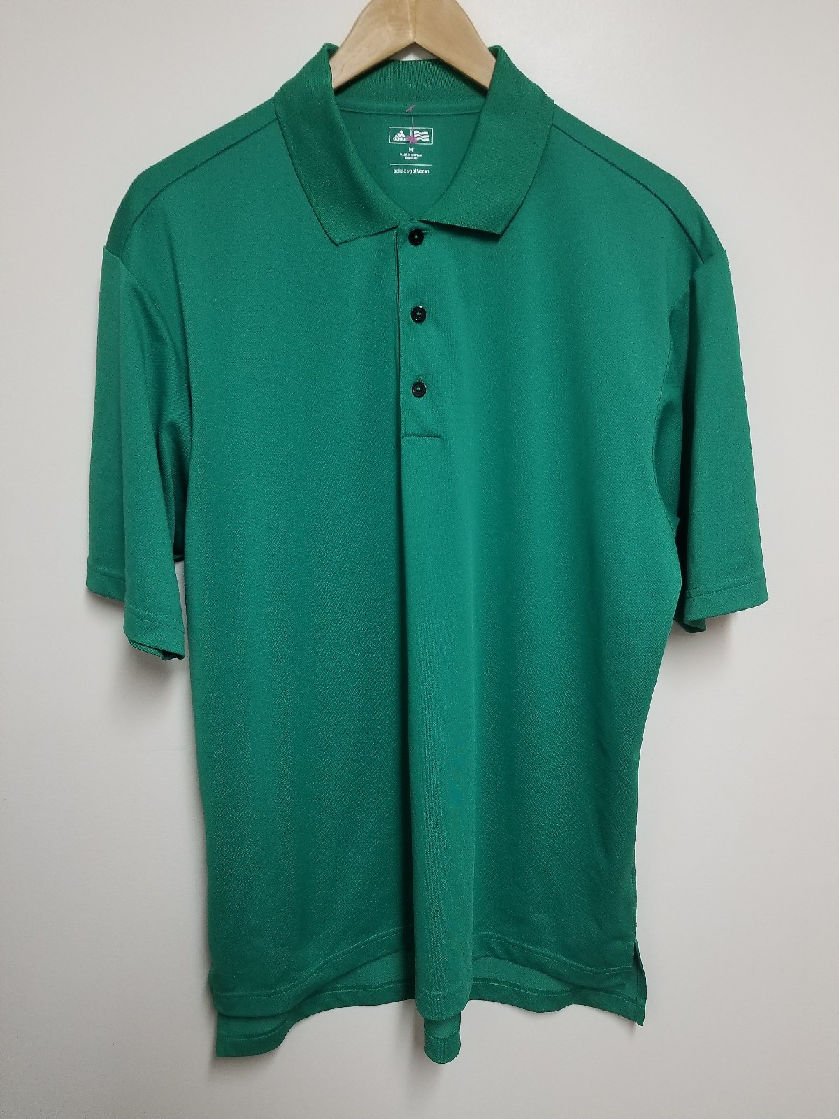 adidas Men's Green Golf Polo Shirt Size M eBay