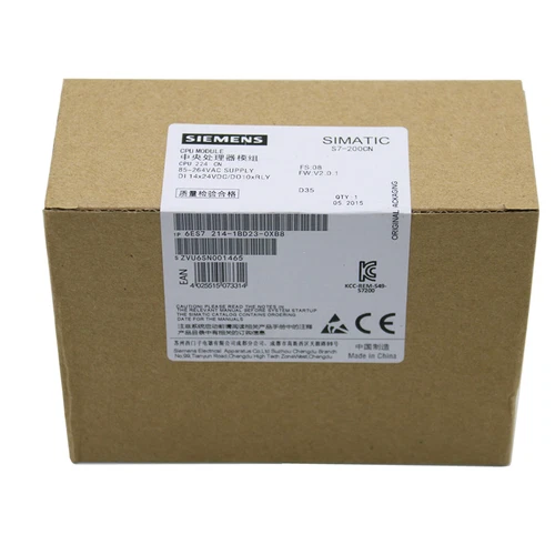 1PC Siemens 6ES7214-1BD23-0XB8 CPU Module 6ES72141BD230XB8 New Fast Shipping - Picture 2 of 2