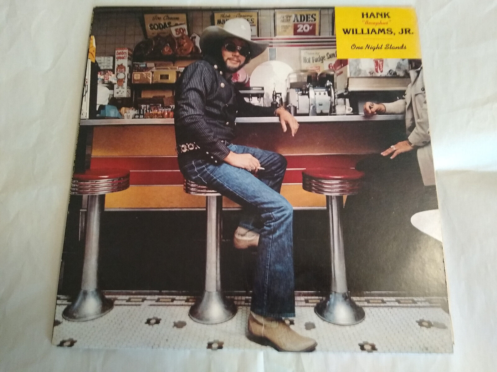 Hank Williams Jr. - One Night Stands Vinyl LP Record - Elektra 1981