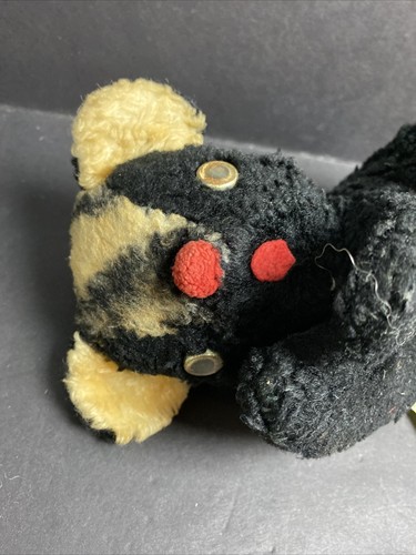 Tasso vintage Gund Skunk Naso rosso raro peluche imbottito gommapiuma anni '50 60 - Foto 7 di 8