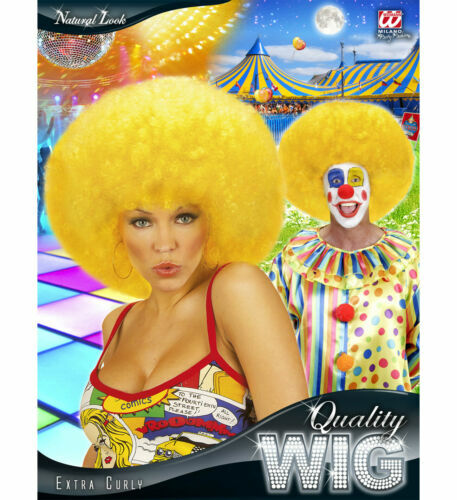 Parrucca Afro Anni 70 Wig Me Up - Stile Disco Funk, Colore Rosso Rame E Biondo - Foto 2