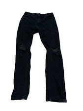 Abrand Mens Denim Jeans Size W28 L30 Navy Blue Dropped Skinny