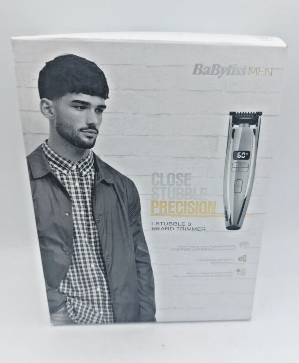 BaByliss I-Stubble Beard Trimmer S54B 3030053078968|